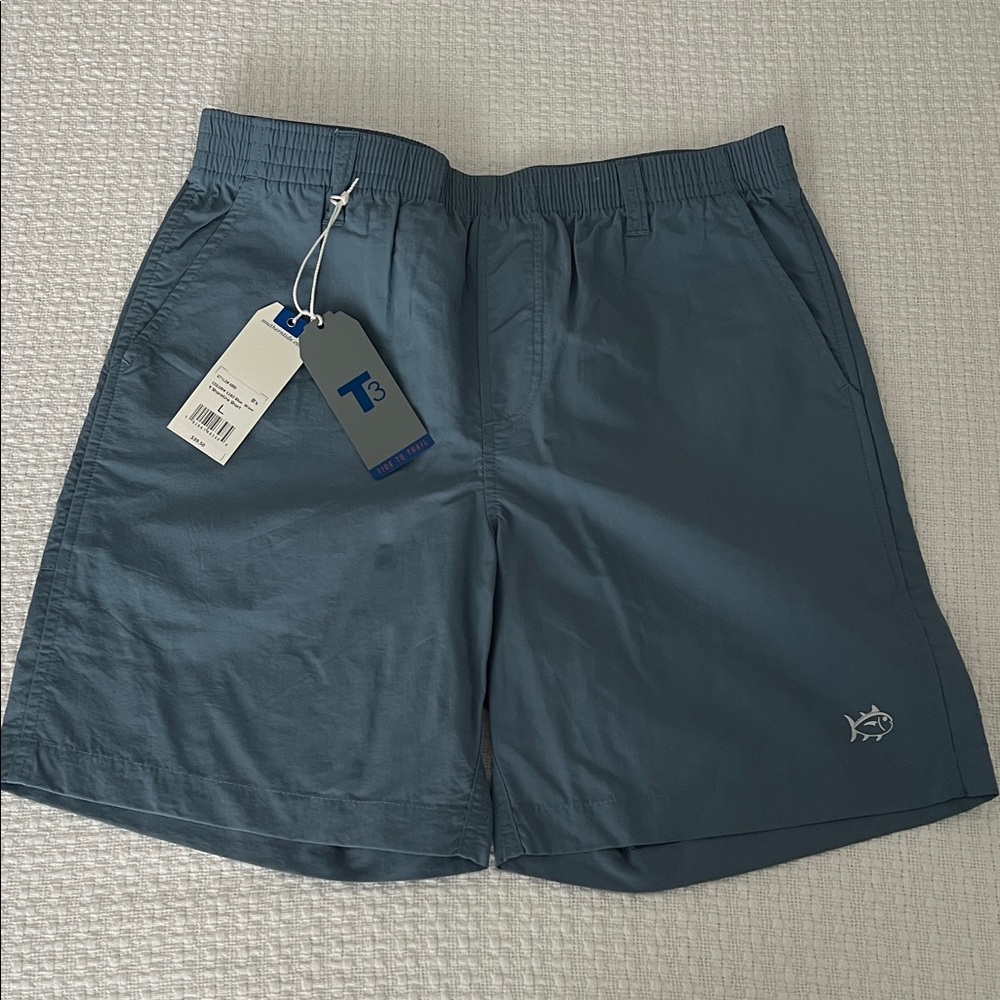 BNWT Southern Tide Kids Blue Shoreline Shorts Size Large (12-14)